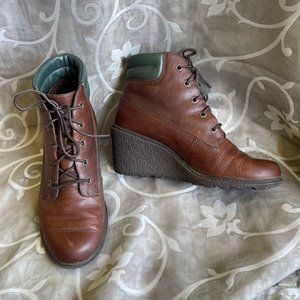 Timberland Amston Leather Wedge Boot